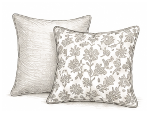 Cushion covers diagram