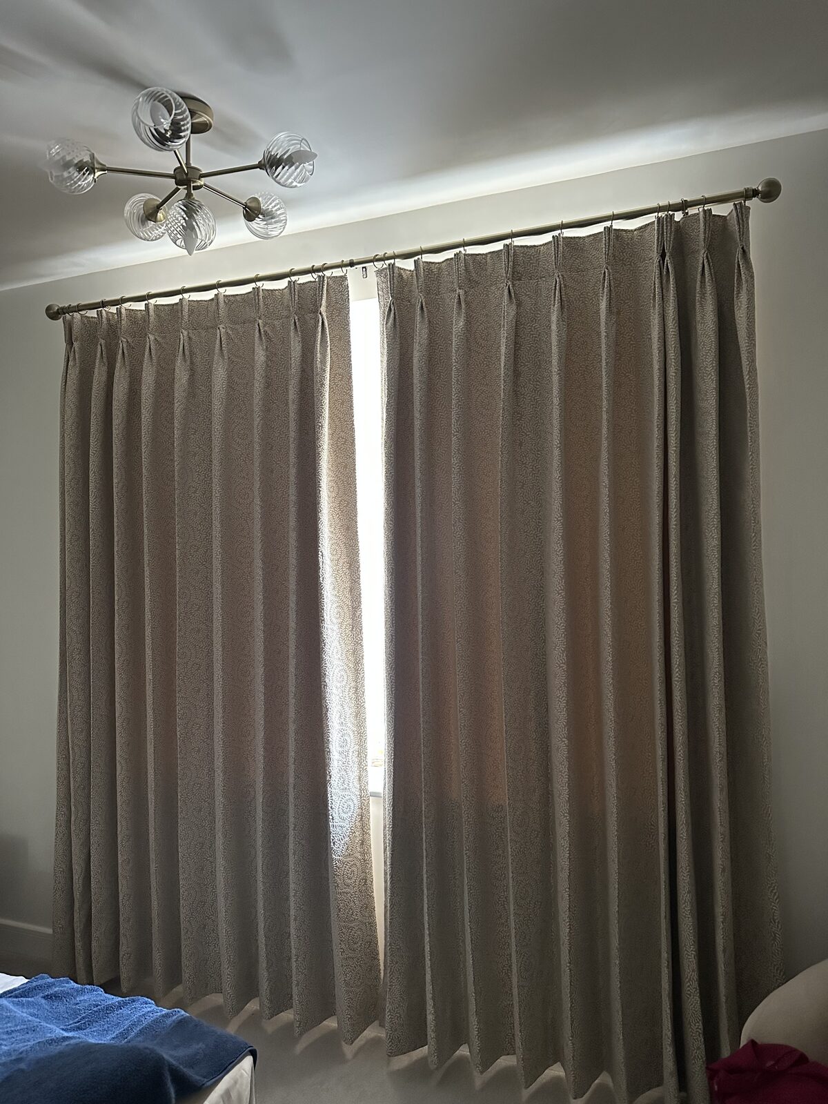 Roman blind made by Drape & Dwell