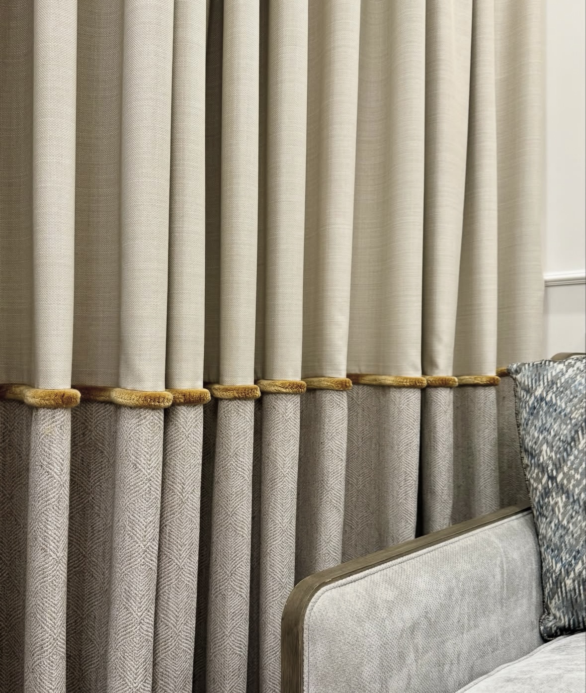 Curtains made by Drape & Dwell