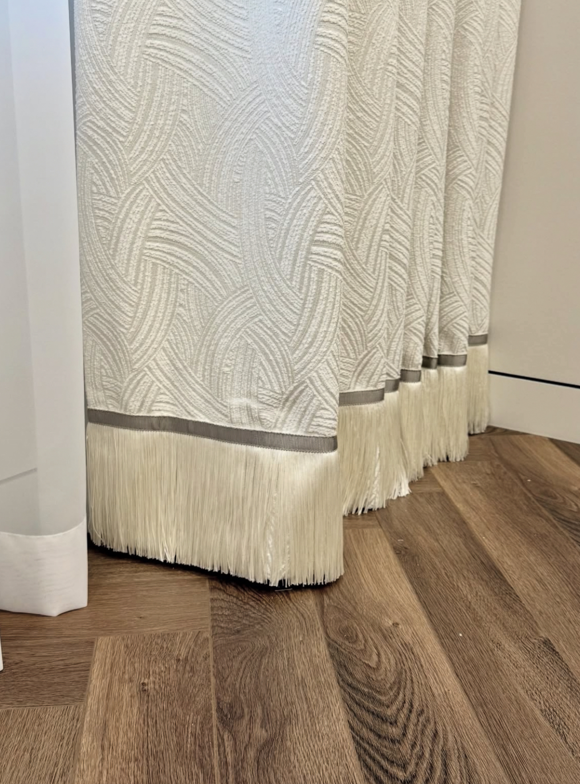 Curtains made by Drape & Dwell, fitted in a client's living room